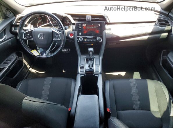 2HGFC2F8XMH518288 2021 HONDA CIVIC Charcoal Առջևի վահանակի տեսք