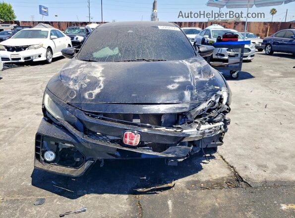 2HGFC2F8XMH529498 2021 HONDA CIVIC Black Vista frontal