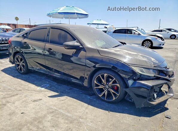 2HGFC2F8XMH529498 2021 HONDA CIVIC Black Delantero derecho