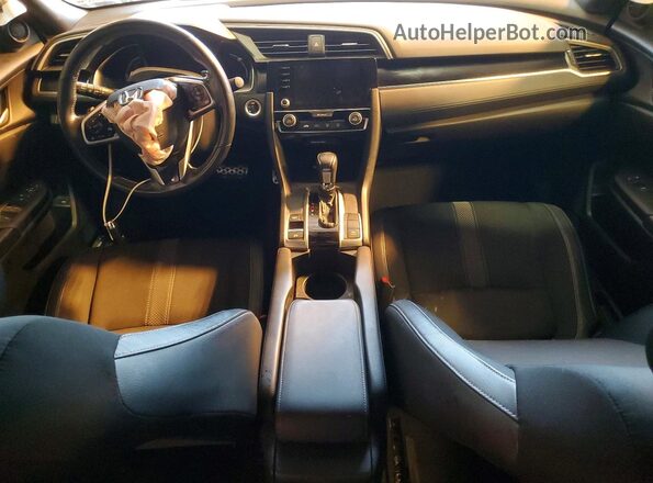 2HGFC2F8XMH551100 2021 HONDA CIVIC Черный Вид панели приборов