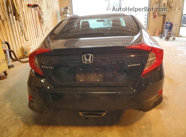 2HGFC2F8XMH551100 2021 HONDA CIVIC Черный Вид сзади