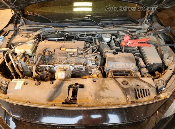 2HGFC2F8XMH551100 2021 HONDA CIVIC Черный Вид задней части салона