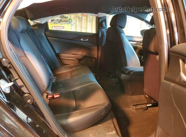 2HGFC2F8XMH551100 2021 HONDA CIVIC Черный Вид задних сидений