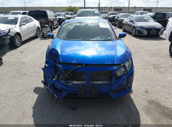 2HGFC3A31HH362715 2017 HONDA CIVIC Blue ხელსაწყოთა პანელის ხედი
