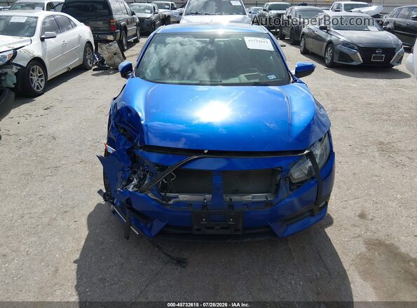 2HGFC3A31HH362715 2017 HONDA CIVIC Blue წინა ხედი