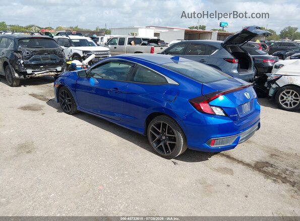 2HGFC3A31HH362715 2017 HONDA CIVIC Blue უკანა მარცხენა
