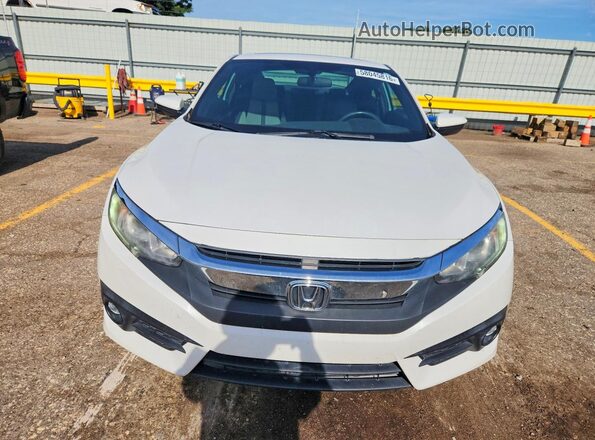 2HGFC3A36JH354891 2018 HONDA CIVIC White Դիմացի տեսք