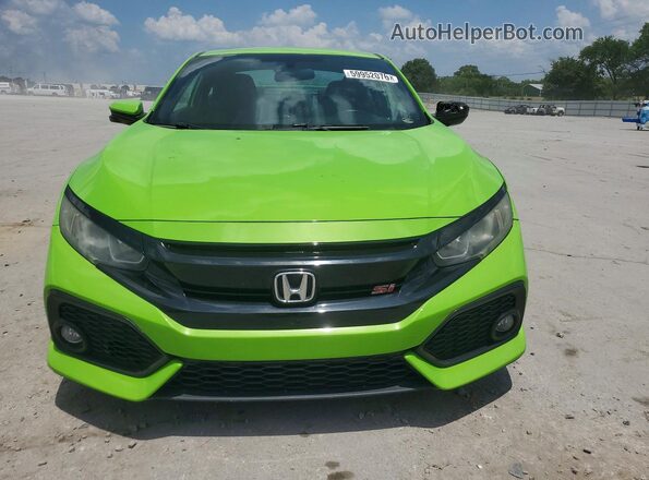 2HGFC3A50HH753775 2017 HONDA CIVIC Зеленый Вид спереди