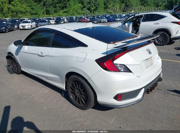 2HGFC3A51HH752019 2017 HONDA CIVIC Белый Задняя левая четверть