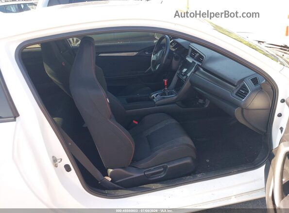 2HGFC3A51HH752019 2017 HONDA CIVIC Белый Вид салона спереди