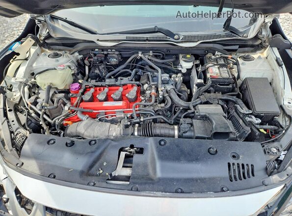 2HGFC3A51KH751363 2019 HONDA CIVIC White Rear interior view