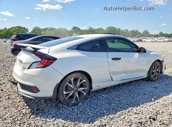 2HGFC3A52KH751873 2019 HONDA CIVIC White Tył prawy