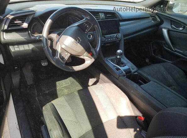 2HGFC3A52KH751873 2019 HONDA CIVIC White Widok deski rozdzielczej