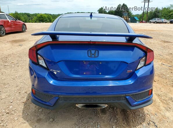2HGFC3A53JH753565 2018 HONDA CIVIC Blue Widok z tyłu