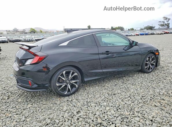 2HGFC3A53KH751137 2019 HONDA CIVIC Black Rear right