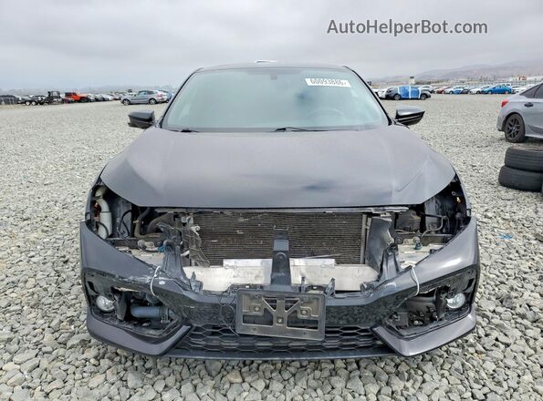 2HGFC3A53KH751137 2019 HONDA CIVIC Black Front view