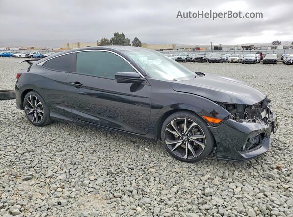 2HGFC3A53KH751137 2019 HONDA CIVIC Black Front right