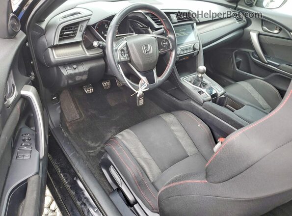 2HGFC3A53KH751137 2019 HONDA CIVIC Black Dashboard view