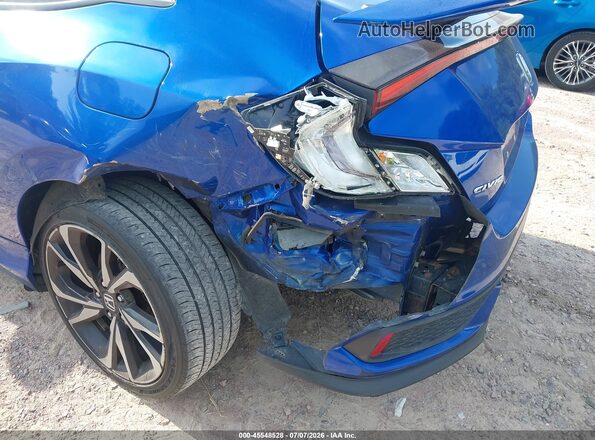 2HGFC3A54HH751396 2017 HONDA CIVIC Blue Դիմացի տեսք