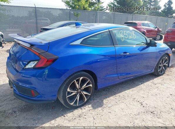 2HGFC3A54HH751396 2017 HONDA CIVIC Blue Հետևի աջ