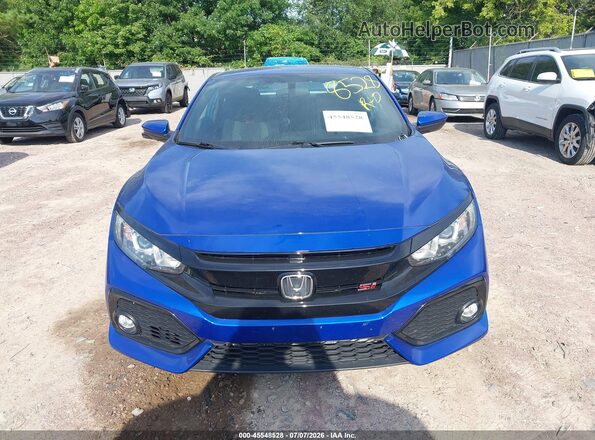 2HGFC3A54HH751396 2017 HONDA CIVIC Blue Սարքավորումների վահանակի տեսք