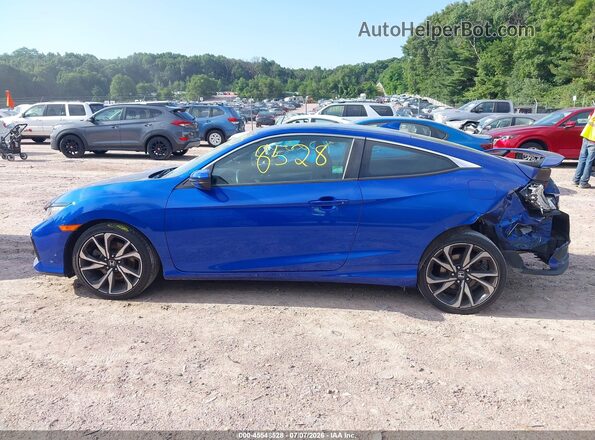 2HGFC3A54HH751396 2017 HONDA CIVIC Blue Սալոնի 360 աստիճան տեսք