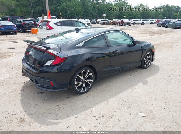 2HGFC3A54HH752113 2017 HONDA CIVIC Black Trasero derecho