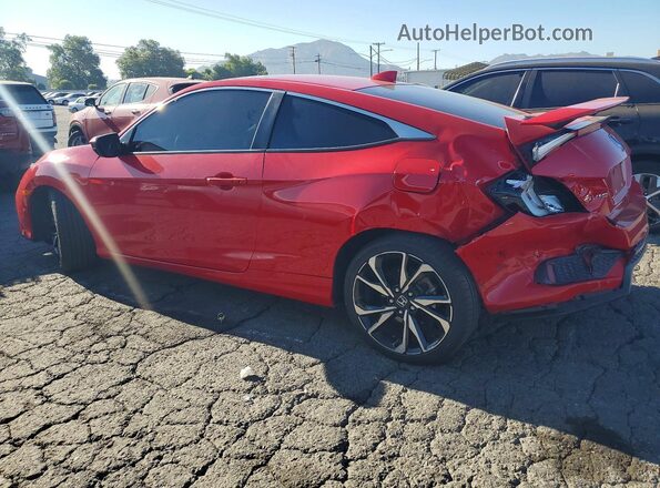 2HGFC3A54HH753018 2017 HONDA CIVIC Red Tył lewy