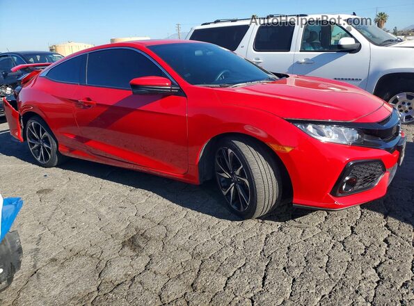 2HGFC3A54HH753018 2017 HONDA CIVIC Red Przód prawy