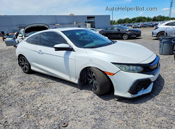 2HGFC3A55KH750751 2019 HONDA CIVIC White Front right