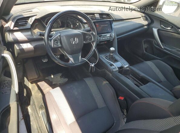 2HGFC3A56HH755563 2017 HONDA CIVIC White Widok deski rozdzielczej