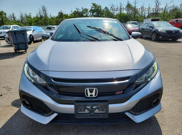 2HGFC3A56JH750188 2018 HONDA CIVIC Silver Вид спереду