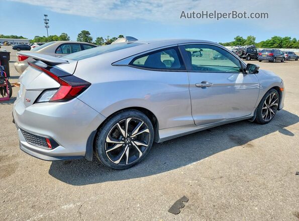 2HGFC3A56JH750188 2018 HONDA CIVIC Silver Задня права чверть