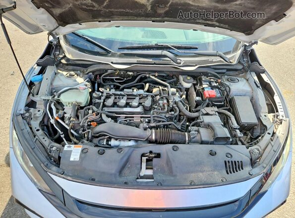2HGFC3A56JH750188 2018 HONDA CIVIC Silver Вид задньої частини салону