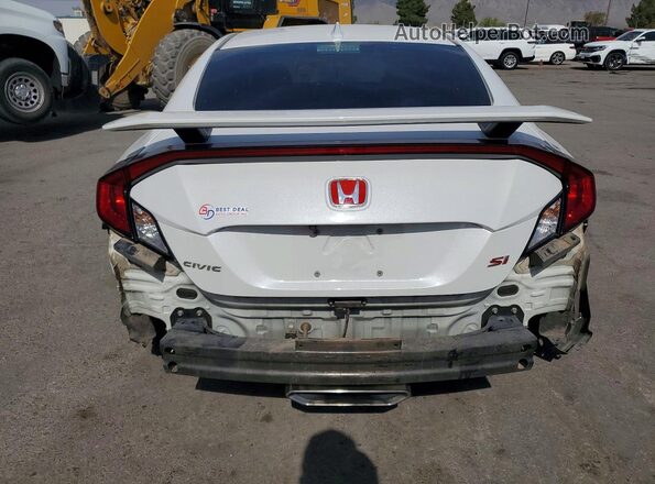 2HGFC3A56KH750175 2019 HONDA CIVIC White უკანა ხედი