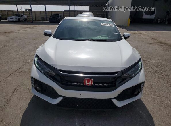 2HGFC3A56KH750175 2019 HONDA CIVIC White წინა ხედი