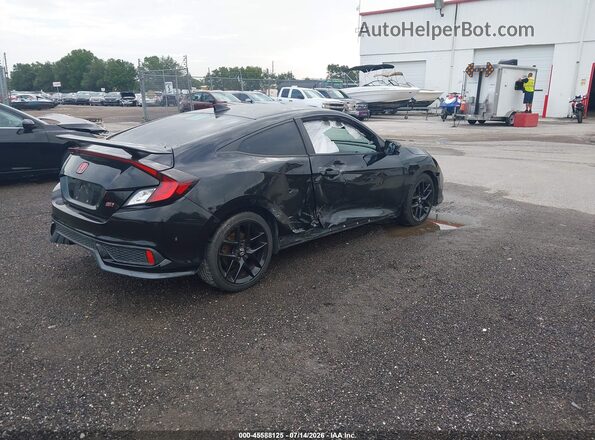 2HGFC3A56KH755568 2019 HONDA CIVIC Black Հետևի աջ