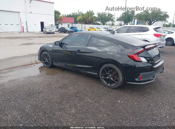 2HGFC3A56KH755568 2019 HONDA CIVIC Black Հետևի ձախ