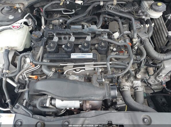 2HGFC3A56KH755568 2019 HONDA CIVIC Black Հետևի տեսք