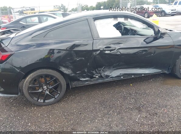 2HGFC3A56KH755568 2019 HONDA CIVIC Black Դիմացի տեսք