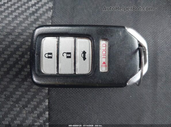 2HGFC3A56KH755568 2019 HONDA CIVIC Black Առջևի վահանակի տեսք