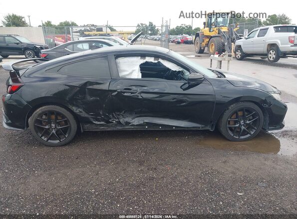2HGFC3A56KH755568 2019 HONDA CIVIC Black Սալոնի հետևի տեսք