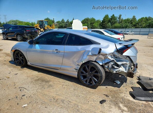 2HGFC3A57JH757263 2018 HONDA CIVIC Silver Tył lewy