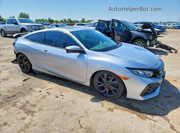 2HGFC3A57JH757263 2018 HONDA CIVIC Silver Przód prawy
