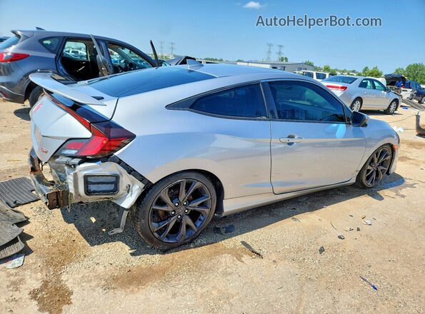 2HGFC3A57JH757263 2018 HONDA CIVIC Silver Tył prawy