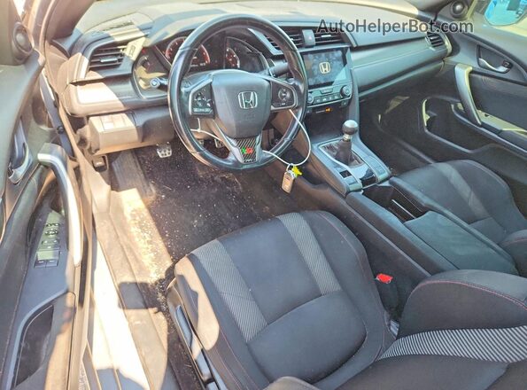 2HGFC3A57JH757263 2018 HONDA CIVIC Silver Widok deski rozdzielczej