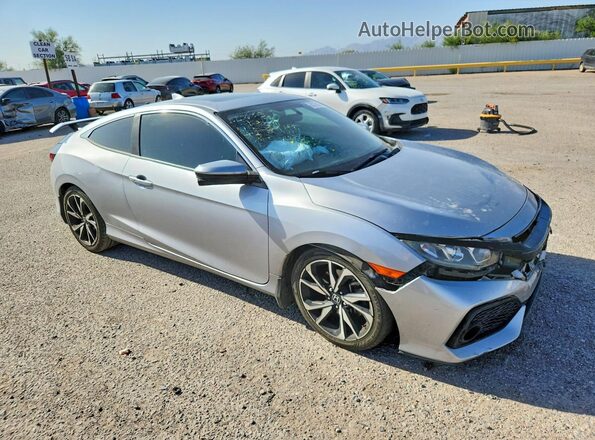 2HGFC3A57KH753229 2019 HONDA CIVIC Silver Delantero derecho