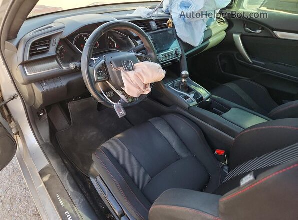 2HGFC3A57KH753229 2019 HONDA CIVIC Silver Vista del salpicadero