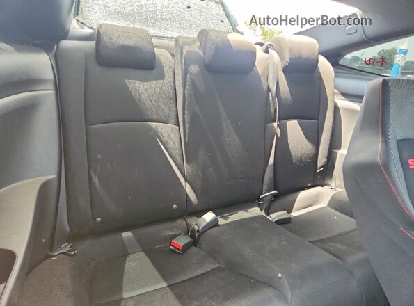 2HGFC3A58JH755103 2018 HONDA CIVIC Silver Հետևի նստատեղերի տեսք