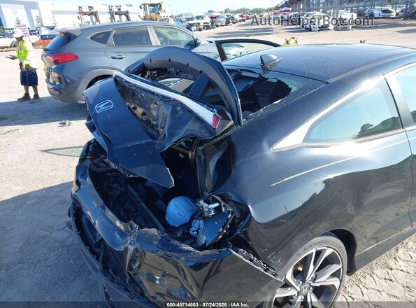 2HGFC3A58KH753529 2019 HONDA CIVIC Black Front view